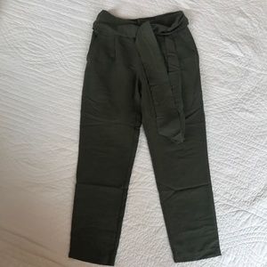 Slouchy Tie Waist Pants by Coquille